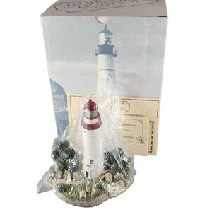 Harbour Lights Marblehead, Ohio #413 1995 Commemorative Stamp Series Signed